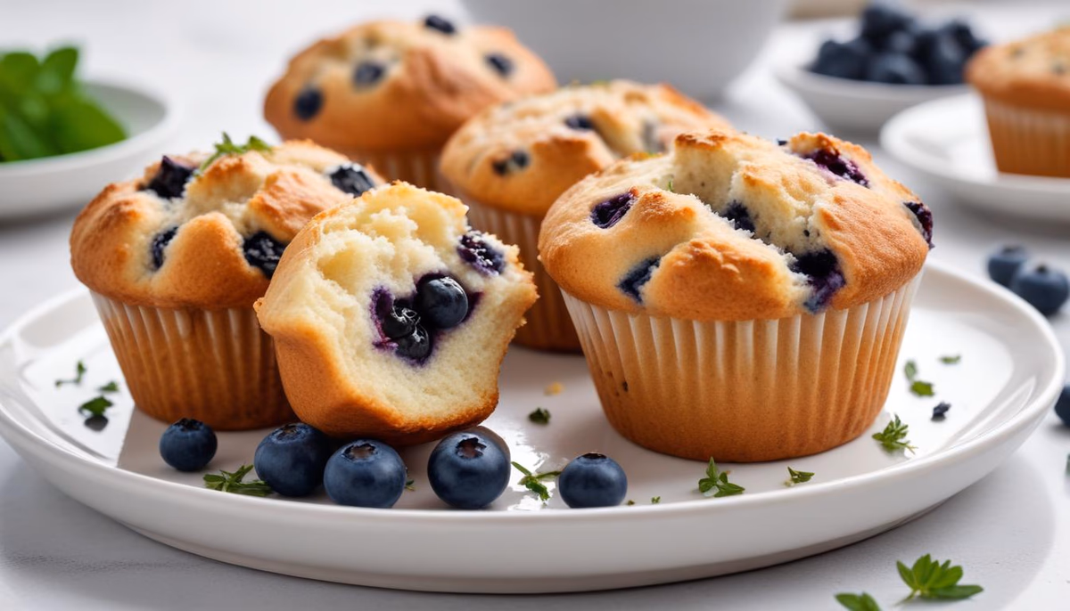 30-Minute Mediterranean Blueberry Muffins - delicious and easy to make