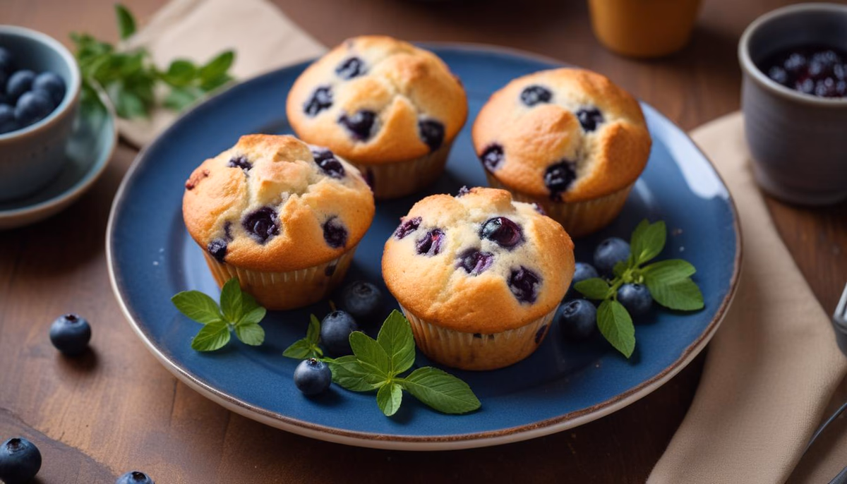 American Blueberry Muffins - delicious and easy to make