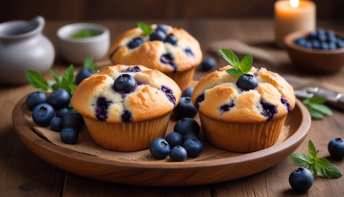 Brazilian Blueberry Muffins - delicious and easy to make