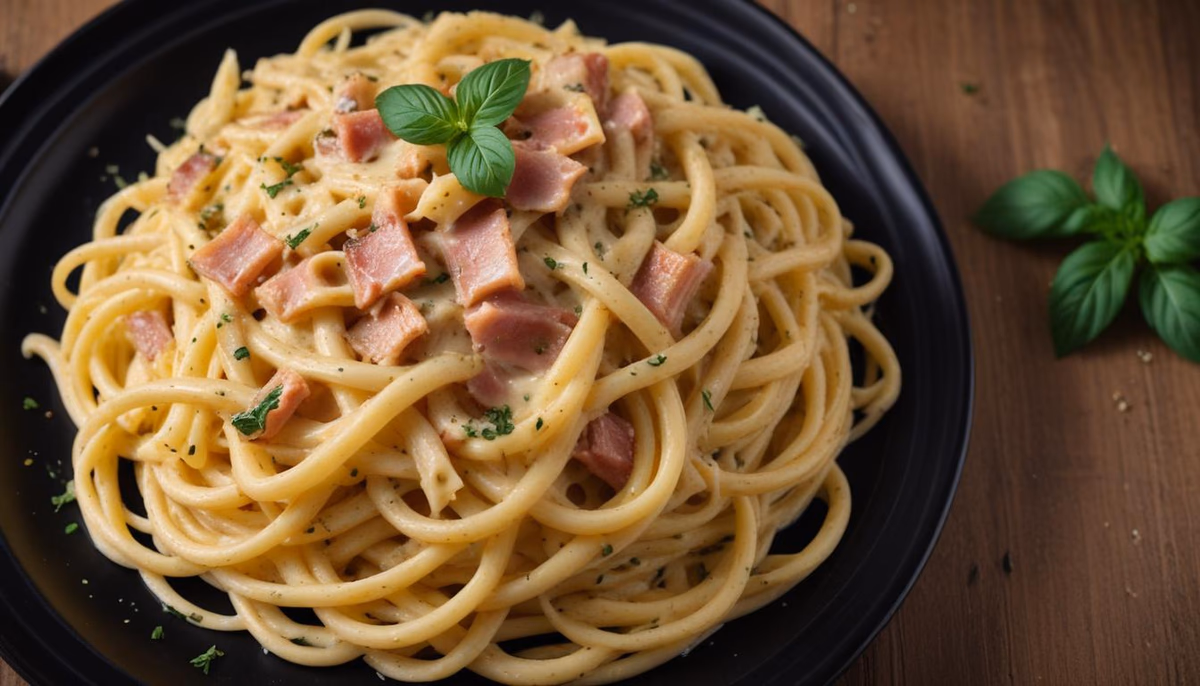 Italian Pasta Carbonara (High-protein) - delicious and easy to make
