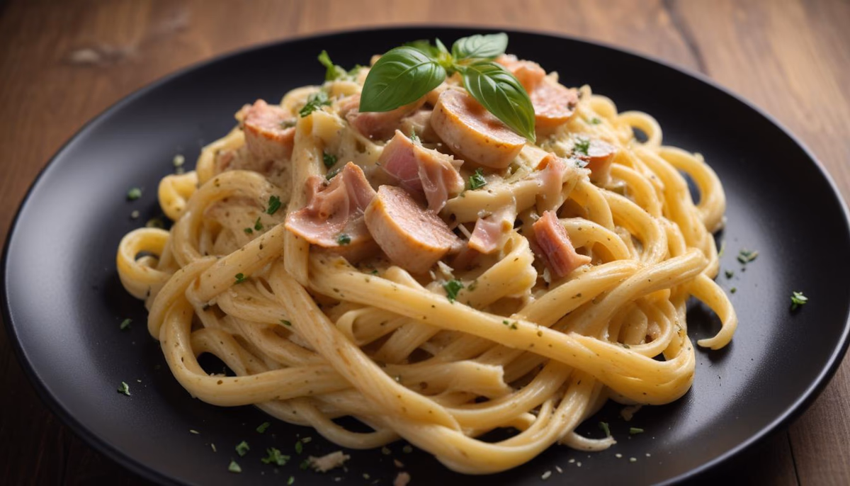Italian Pasta Carbonara - delicious and easy to make