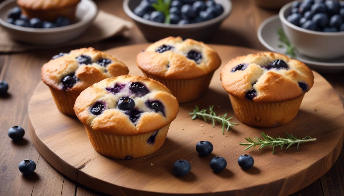 Lebanese Blueberry Muffins - delicious and easy to make