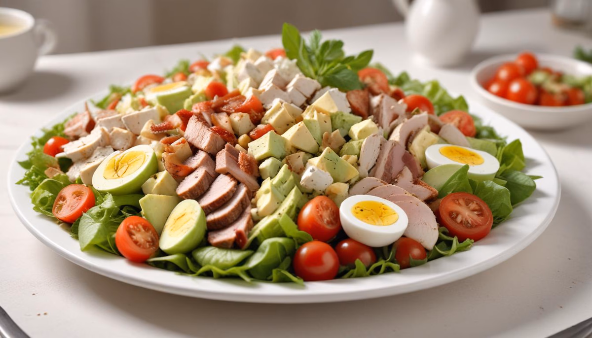 Mediterranean Cobb Salad