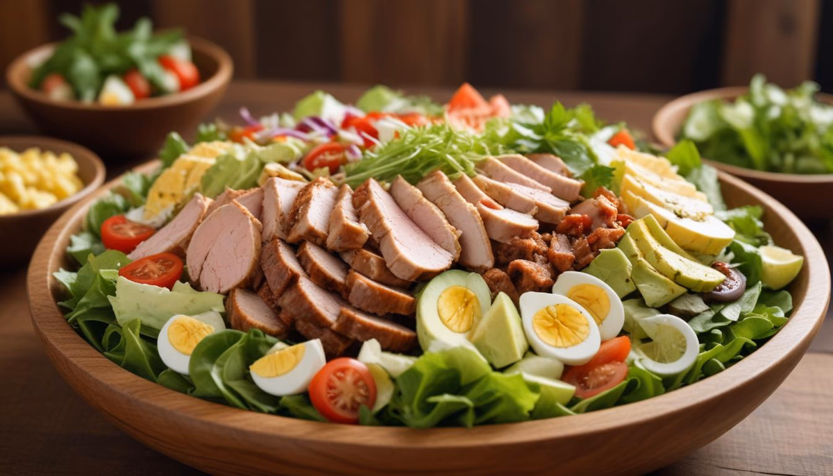 No-Cook Vietnamese Cobb Salad - delicious and easy to make