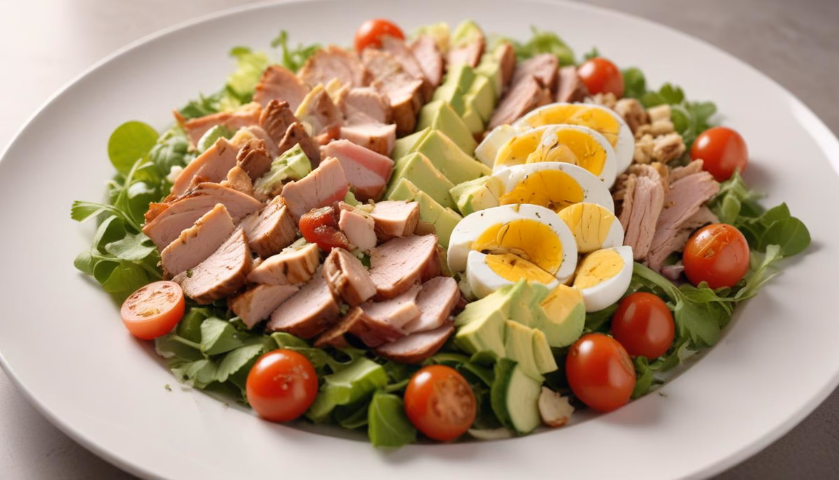Spanish Cobb Salad - delicious and easy to make